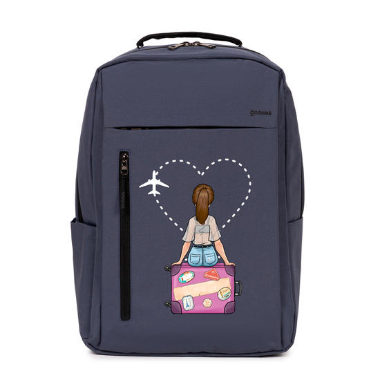  Mochila Executiva Slim -   Garota Viagem