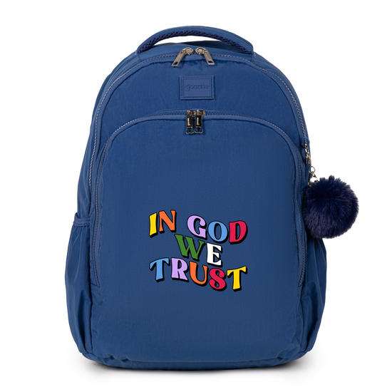 Mochila Fun - Confio Em Deus