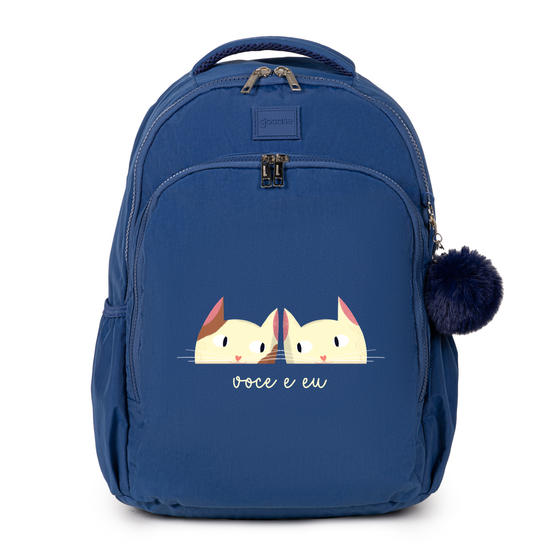 Mochila Fun - Gatinhos Customizáveis