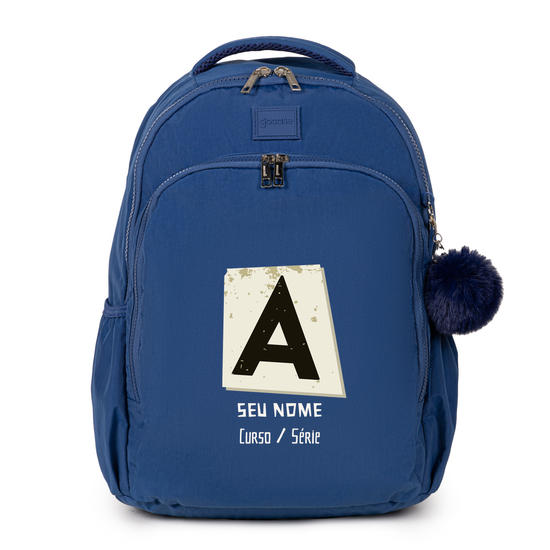 Mochila Fun - Inicial Block