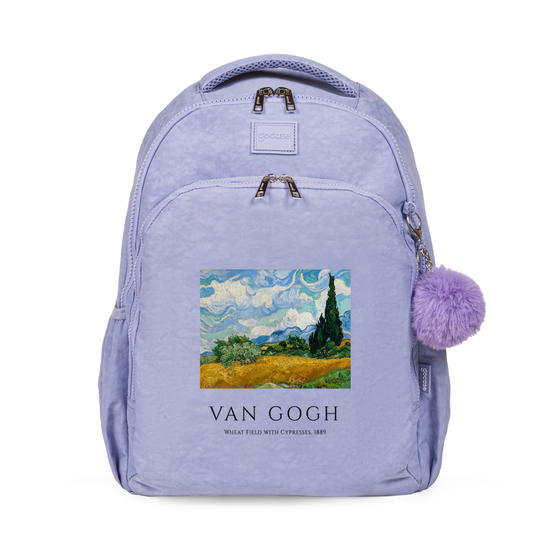 Mochila Fun - Van Gogh - Campo de Trigo com Ciprestres Classic