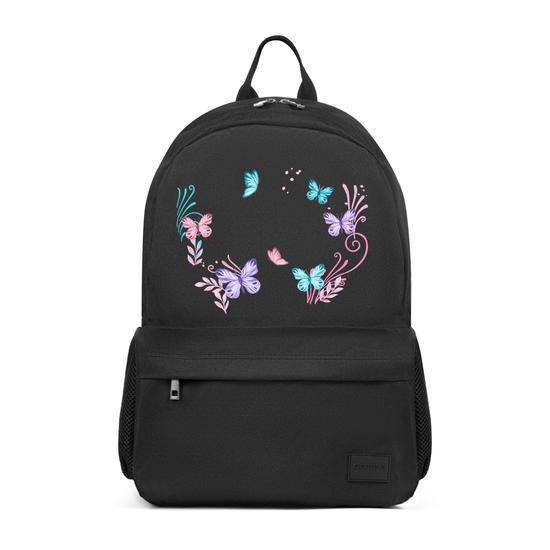 Mochila Pop - Borboletas com Aquarela  Mochila Pop - Borboletas com Aquarela