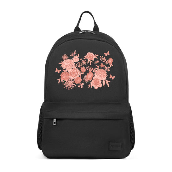  Mochila Pop - Flores com borboletas