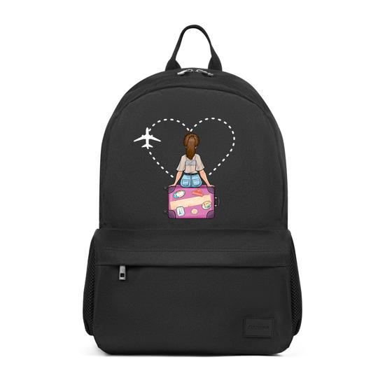 Mochila Pop - Garota Viagem  Mochila Pop - Garota Viagem