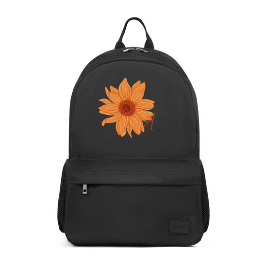  Mochila Pop - Girassol com Inicial