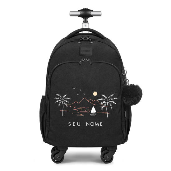 Mochila de Carrinho 4 Rodas Fun - Beach Vacation