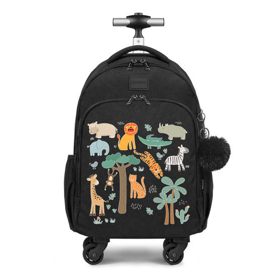 Mochila de Carrinho 4 Rodas Fun - Diversão na Savana