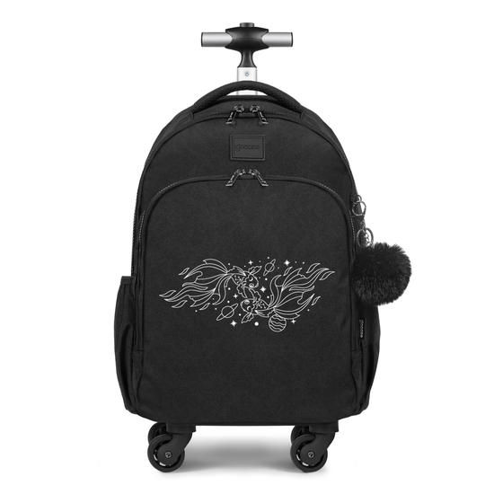 Mochila de Carrinho 4 Rodas Fun - Elementos Místicos Minimalistas