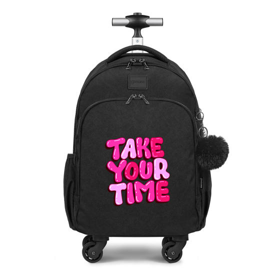 Mochila de Carrinho 4 Rodas Fun - Take Your Time