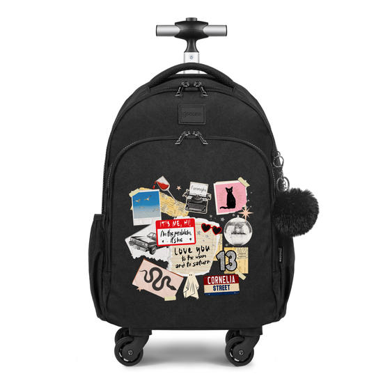 Mochila de Carrinho 4 Rodas Fun - Your's Version Collage 