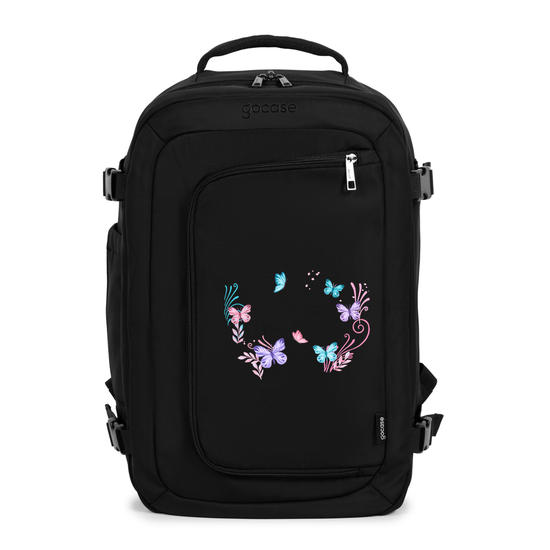 Mochila Voyage - Borboletas com Aquarela