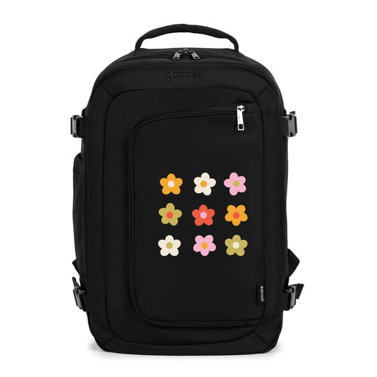 Mochila Voyage - Flores Coloridas Groovy Mochila Voyage - Flores Coloridas Groovy