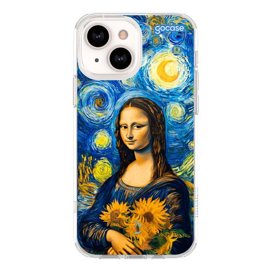 Capinha para celular  Monalisa por Van Gogh