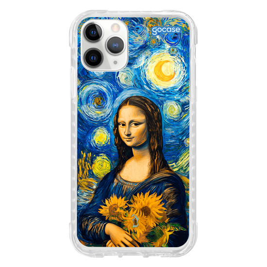 Capinha para celular  Monalisa por Van Gogh