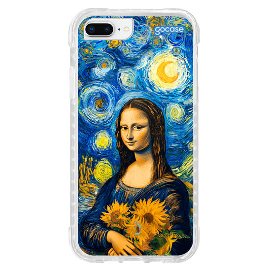 Capinha para celular  Monalisa por Van Gogh