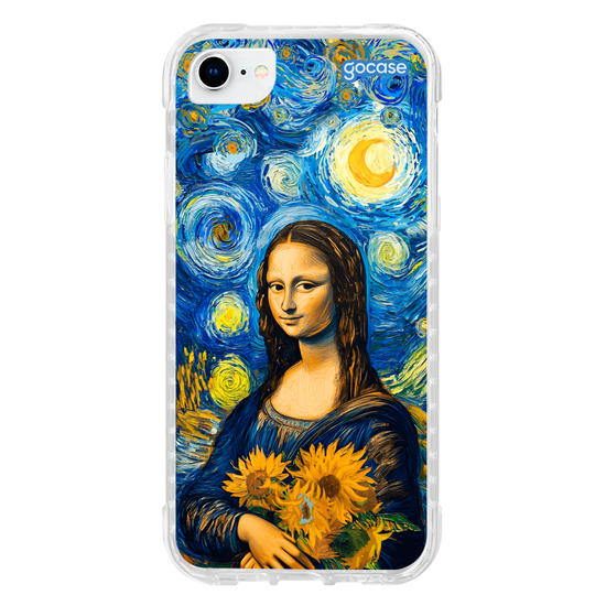 Capinha para celular  Monalisa por Van Gogh