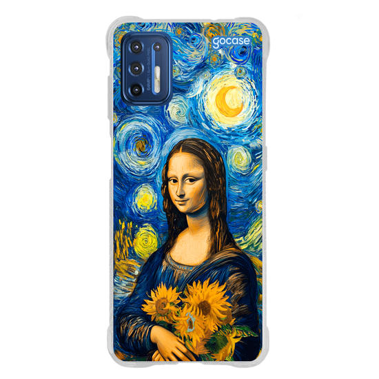 Capinha para celular  Monalisa por Van Gogh
