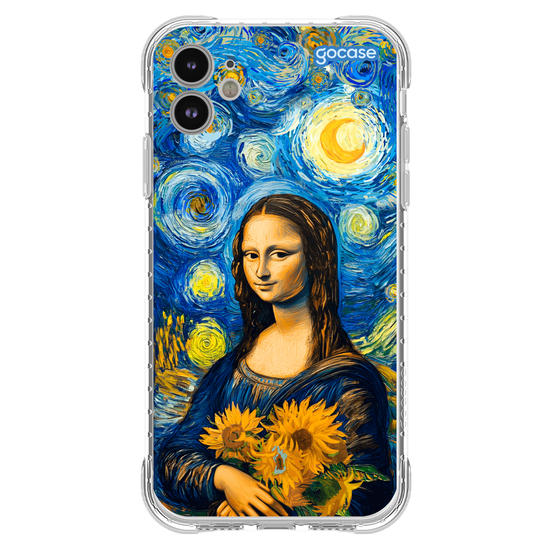 Capinha para celular  Monalisa por Van Gogh