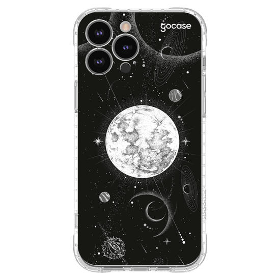 Capinha para celular  Monochrome Galaxy