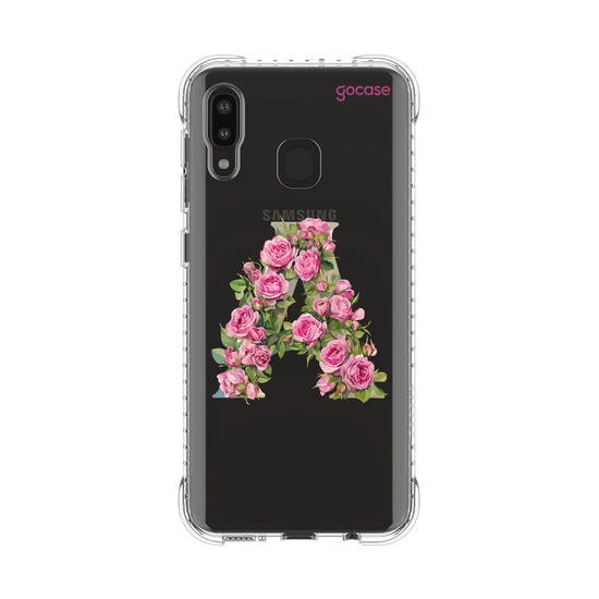 Capinha para celular  Monograma Floral