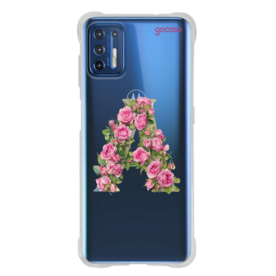 Capinha para celular  Monograma Floral
