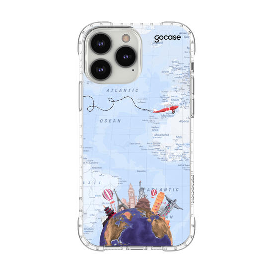 Capinha para celular Monumentos Mundiais Manuscrita