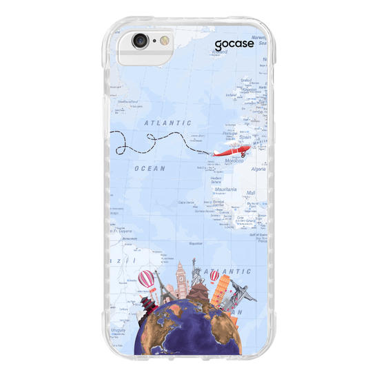 Capinha para celular Monumentos Mundiais Manuscrita