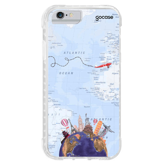 Capinha para celular Monumentos Mundiais Manuscrita