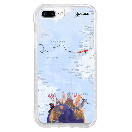 Capinha para celular Monumentos Mundiais Manuscrita