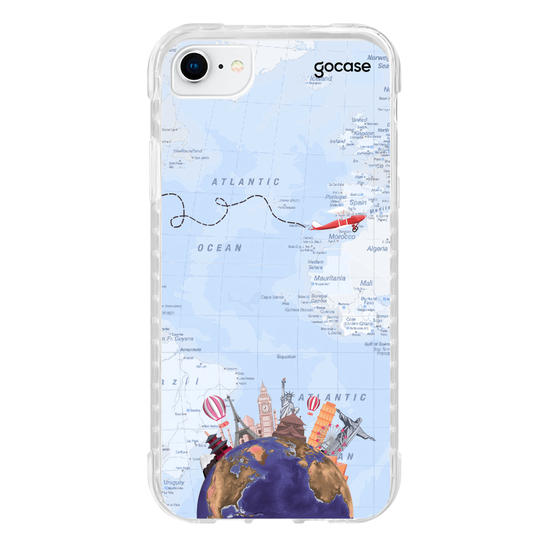 Capinha para celular Monumentos Mundiais Manuscrita