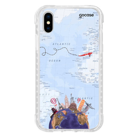 Capinha para celular Monumentos Mundiais Manuscrita