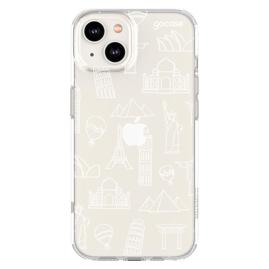Capinha para celular Monumentos (White)