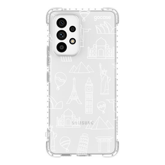Capinha para celular Monumentos (White)