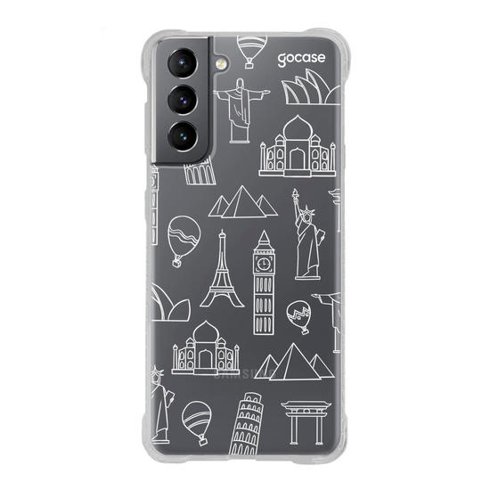 Capinha para celular Monumentos (White)
