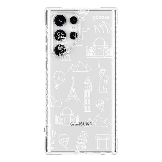 Capinha para celular Monumentos (White)