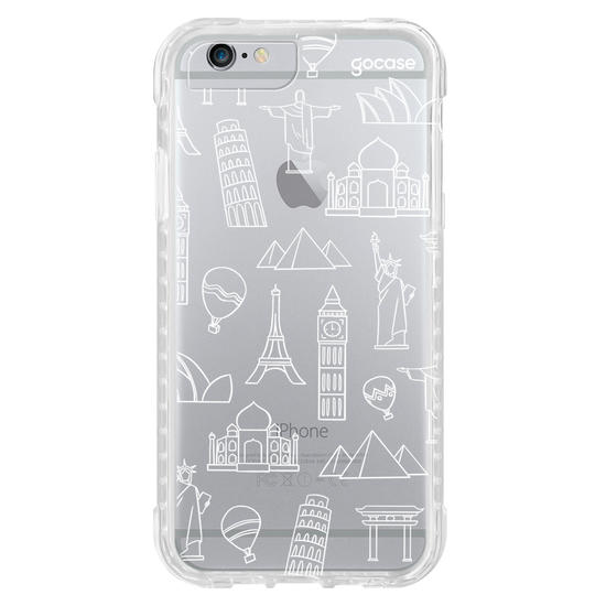 Capinha para celular Monumentos (White)