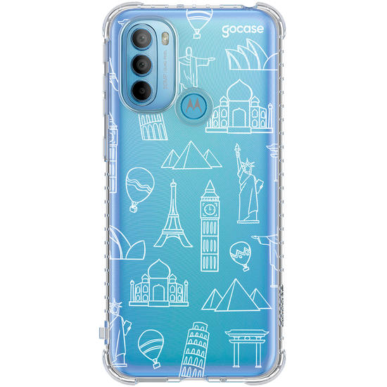 Capinha para celular Monumentos (White)