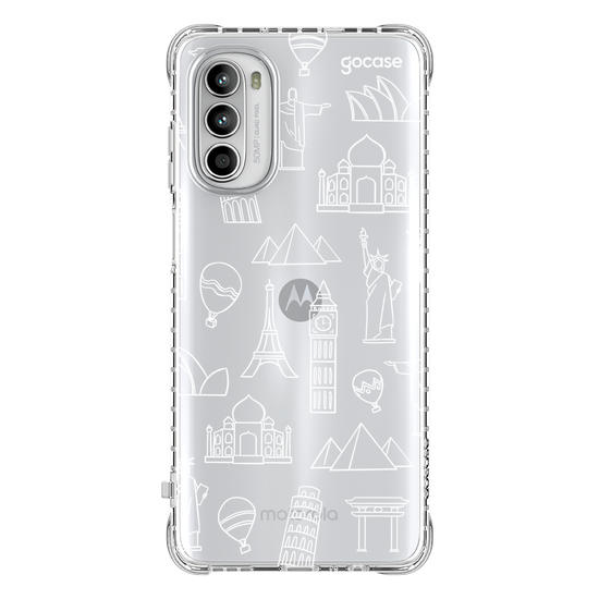 Capinha para celular Monumentos (White)