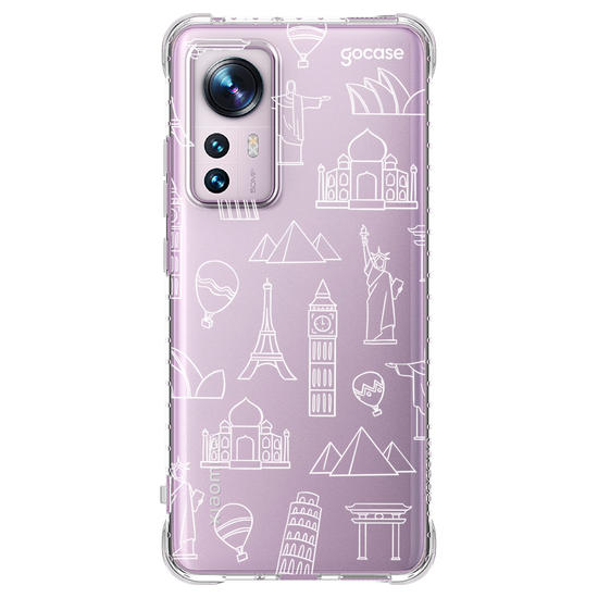 Capinha para celular Monumentos (White)
