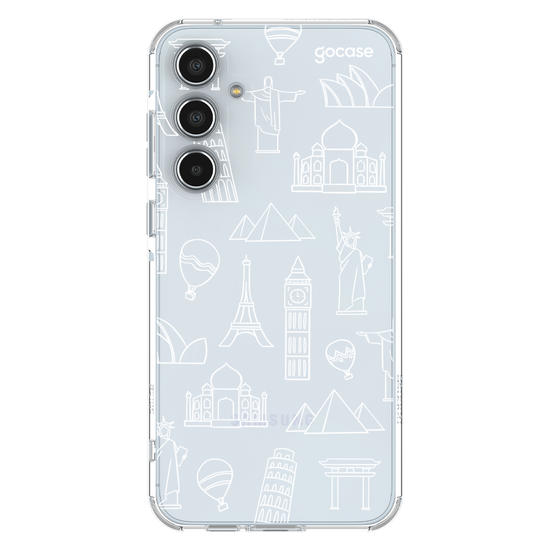 Capinha para celular Monumentos (White)