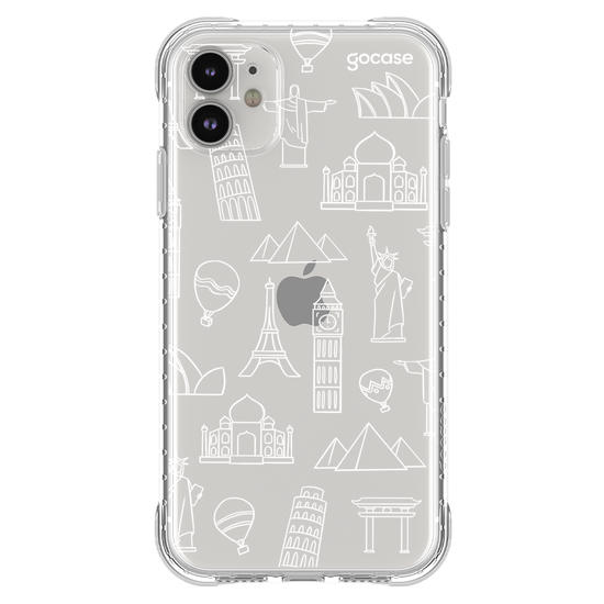 Capinha para celular Monumentos (White)