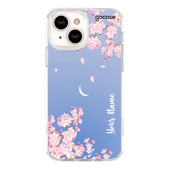 Moon & Flowers Phone Case