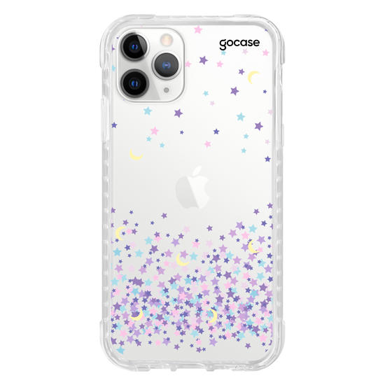 Capinha para celular Lua e Estrelas Manuscrita