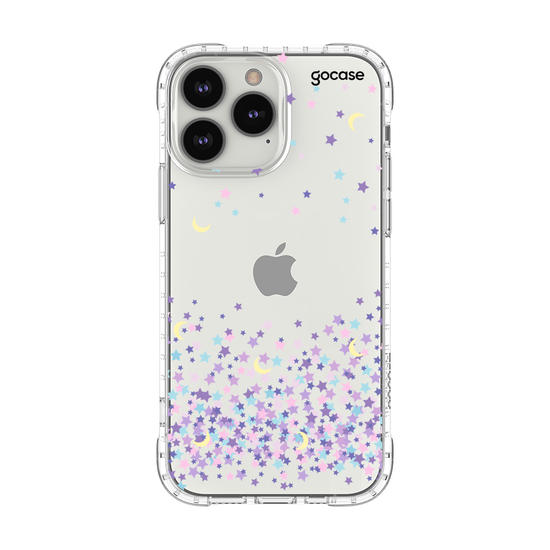 Capinha para celular Lua e Estrelas Manuscrita