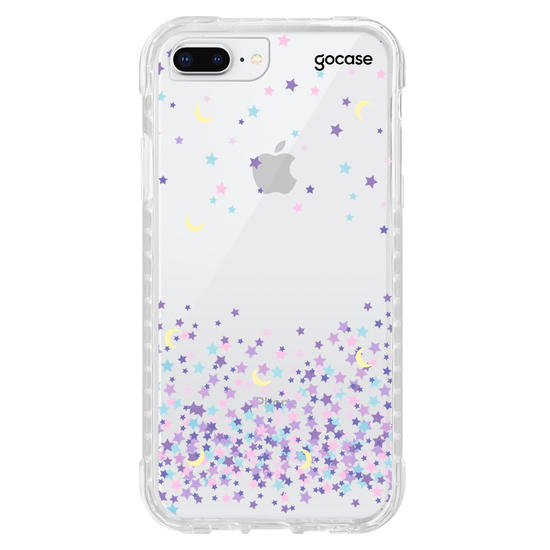 Capinha para celular Lua e Estrelas Manuscrita