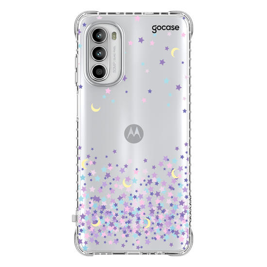 Capinha para celular Lua e Estrelas Manuscrita