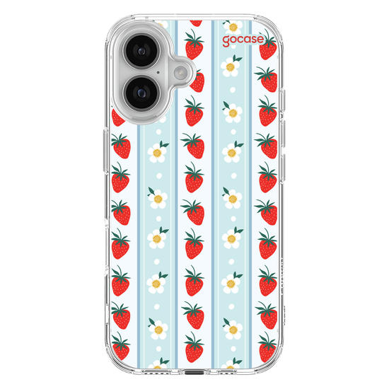 Capinha para celular  Morangos Coquette
