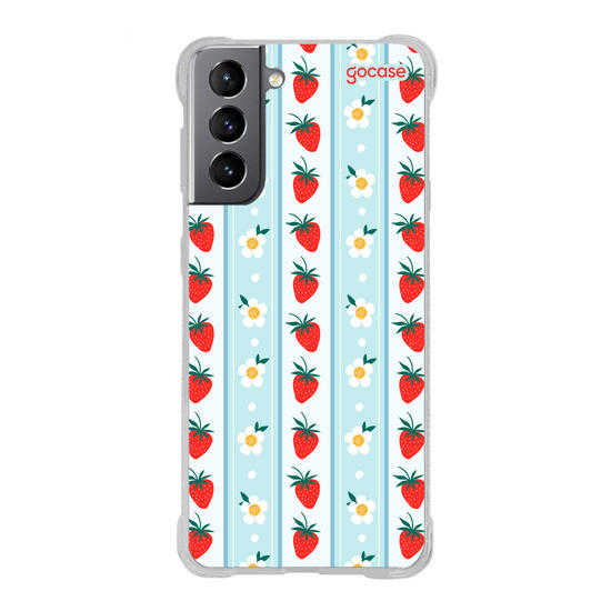 Capinha para celular  Morangos Coquette