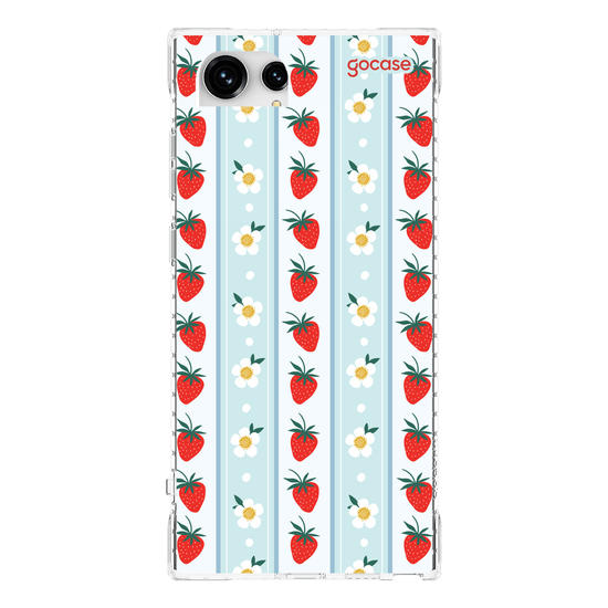 Capinha para celular  Morangos Coquette