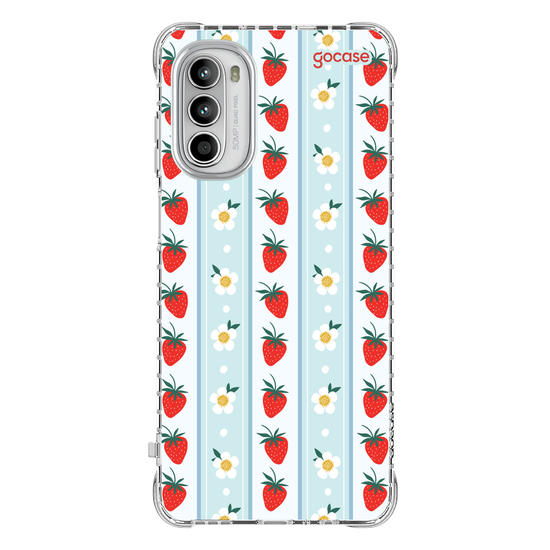 Capinha para celular  Morangos Coquette